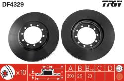 TRW Disc frana TRW DF4329 (DF4329) - fixbox