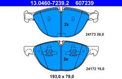 ATE Set placute frana ATE 13.0460-7239.2 (13.0460-7239.2)