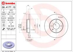 BREMBO Disc frana BREMBO 08.4177. 10 (08.4177.10)