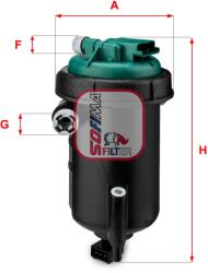 SOFIMA Filtru combustibil SOFIMA S 5148 GC (S 5148 GC) - fixbox