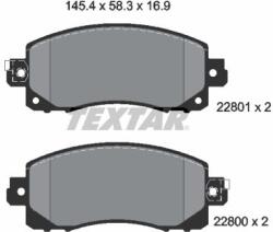 TEXTAR Set placute frana TEXTAR 2280001 (2280001)