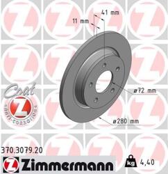 ZIMMERMANN Disc frana ZIMMERMANN 370.3079. 20 (370.3079.20)