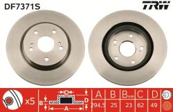 TRW Disc frana TRW DF7371S (DF7371S)