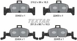 TEXTAR Set placute frana TEXTAR 2240201 (2240201)