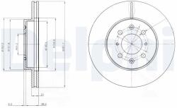 DELPHI Disc frana DELPHI BG2759 (BG2759) - fixbox