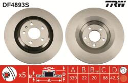 TRW Disc frana TRW DF4893S (DF4893S)