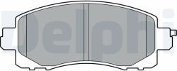 DELPHI Set placute frana DELPHI LP3411 (LP3411)