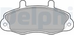 DELPHI Set placute frana DELPHI LP766 (LP766)