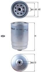 MAHLE Filtru combustibil MAHLE KC 605D (KC 605D) - fixbox