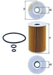 MAHLE Filtru ulei MAHLE OX 388D (OX 388D) - fixbox