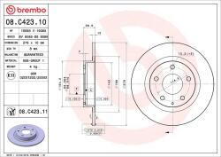 BREMBO Disc frana BREMBO 08. C423.11 (08.C423.11)