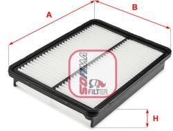 SOFIMA Filtru aer SOFIMA S 3631 A (S 3631 A) - fixbox