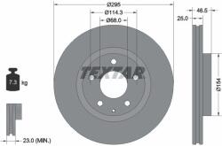 TEXTAR Disc frana TEXTAR 92326203 (92326203)