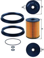 MAHLE Filtru combustibil MAHLE KX 504D (KX 504D) - fixbox