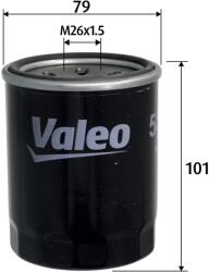 VALEO Filtru ulei VALEO 586188 (586188)