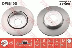 TRW Disc frana TRW DF6610S (DF6610S)
