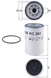 MAHLE Filtru combustibil MAHLE KC 362D (KC 362D) - fixbox