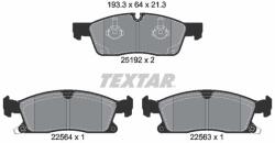 TEXTAR Set placute frana TEXTAR 2519207 (2519207)