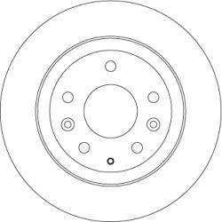 TRW Disc frana TRW DF6807 (DF6807) - fixbox