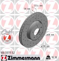 ZIMMERMANN Disc frana ZIMMERMANN 100.3377. 52 (100.3377.52)