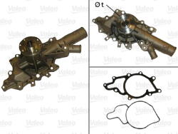 VALEO Pompă de apă, răcire motor VALEO 506875 - fixbox