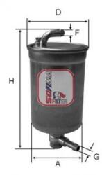 SOFIMA Filtru combustibil SOFIMA S 4072 NR (S 4072 NR) - fixbox
