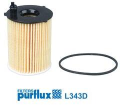 PURFLUX Filtru ulei PURFLUX L343D (L343D) - fixbox