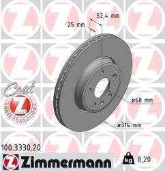 ZIMMERMANN Disc frana ZIMMERMANN 100.3330. 20 (100.3330.20)