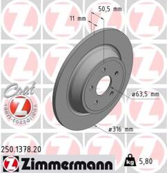 ZIMMERMANN Disc frana ZIMMERMANN 250.1378. 20 - fixbox