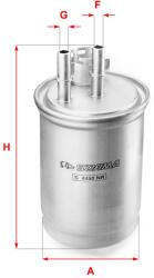 SOFIMA Filtru combustibil SOFIMA S 4450 NR (S 4450 NR) - fixbox