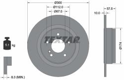 TEXTAR Disc frana TEXTAR 92163303 (92163303)