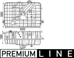 MAHLE Vas de expansiune, racire MAHLE CRT 234 000P (CRT 234 000P)