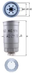MAHLE Filtru combustibil MAHLE KC 179 (KC 179) - fixbox