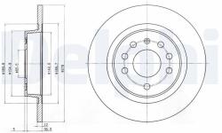 DELPHI Disc frana DELPHI BG3731C (BG3731C) - fixbox