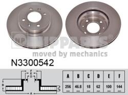 NIPPARTS Disc frana NIPPARTS N3300542 - fixbox