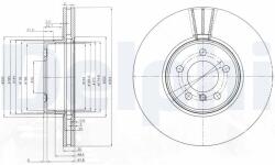 DELPHI Disc frana DELPHI BG9008C (BG9008C) - fixbox