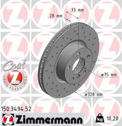 ZIMMERMANN Disc frana ZIMMERMANN 150.3494. 52 (150.3494.52)