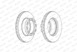 FERODO Disc frana FERODO FCR358A (FCR358A)