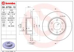 BREMBO Disc frana BREMBO 08.9759. 10 (08.9759.10)