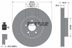 TEXTAR Disc frana TEXTAR 92224605 (92224605)