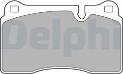 DELPHI Set placute frana, frana disc DELPHI LP2009 - fixbox