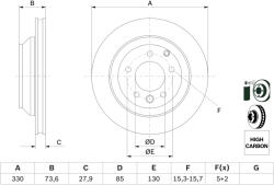 Bosch Disc frana BOSCH 0 986 479 095 (0 986 479 095) - fixbox