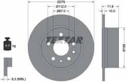 TEXTAR Disc frana TEXTAR 92032600 (92032600) - fixbox