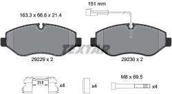 TEXTAR Set placute frana TEXTAR 2922902 (2922902) - fixbox
