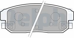 DELPHI Set placute frana DELPHI LP1829 (LP1829)