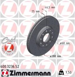 ZIMMERMANN Disc frana ZIMMERMANN 600.3236. 52 (600.3236.52)
