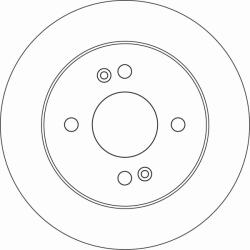 TRW Disc frana TRW DF6949 (DF6949) - fixbox
