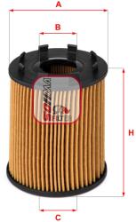 SOFIMA Filtru ulei SOFIMA S 5043 PE (S 5043 PE) - fixbox
