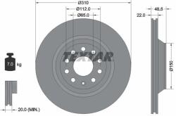 TEXTAR Disc frana TEXTAR 92140703 (92140703)