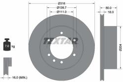 TEXTAR Disc frana TEXTAR 92129900 (92129900) - fixbox